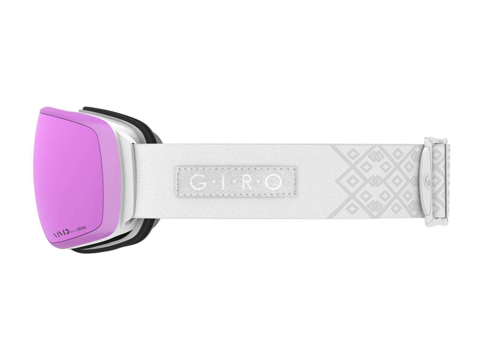 Giro Eave inkl. WS, white velvet/Lens: vivid pink - Bild 3