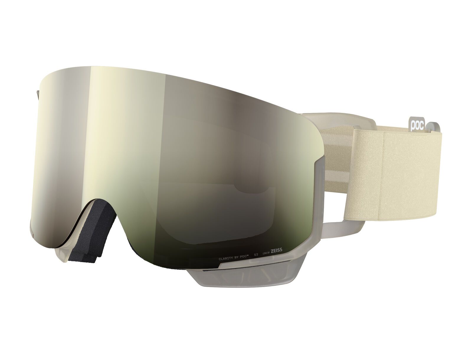 POC Nexal Mid, Clarity Uni. Partly Sunny Ivory / raw white - Bild 1