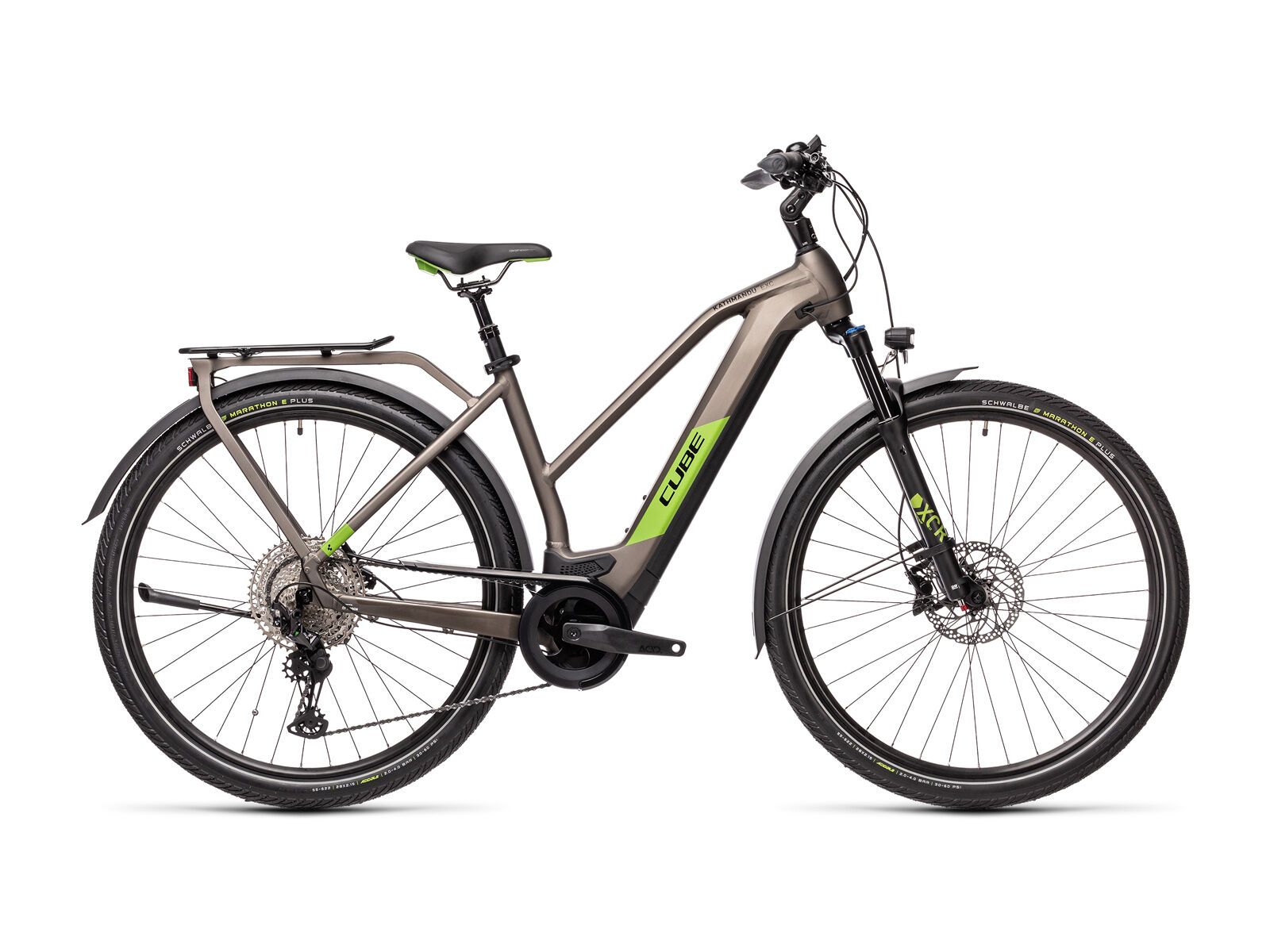 Cube Kathmandu Hybrid EXC 625 Trapeze, teak´n´green - Bild 1