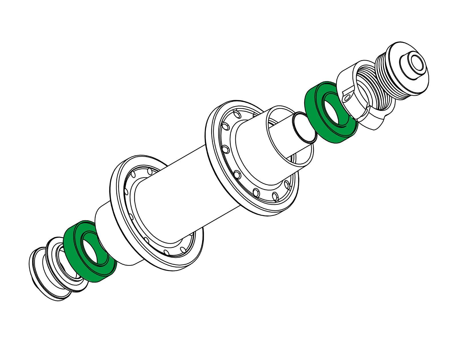 Syntace Bearing Kit HiTorque Road Front - Bild 1
