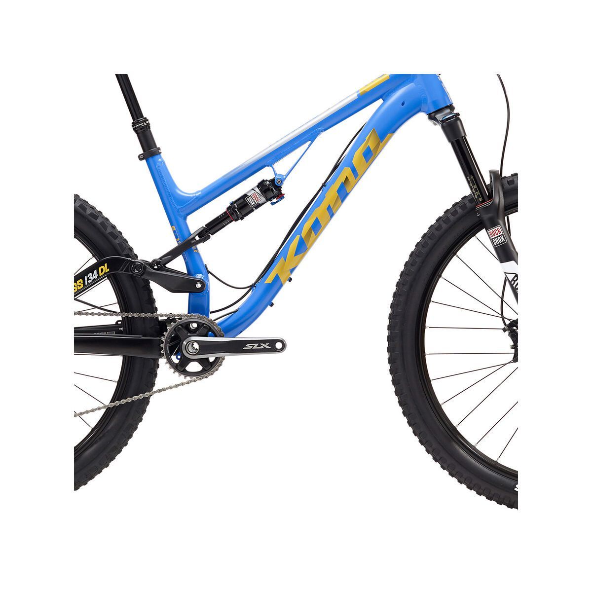 Kona Process 134 DL, matt blue/black/yellow/silver - Bild 3