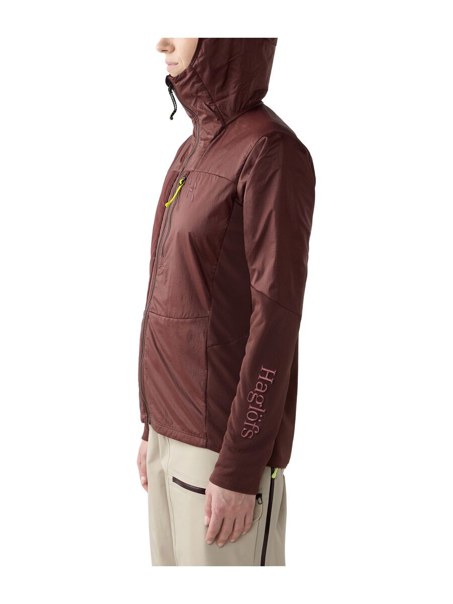 Haglöfs Nallo Touring Hybrid Mid Women, maroon trail - Bild 4