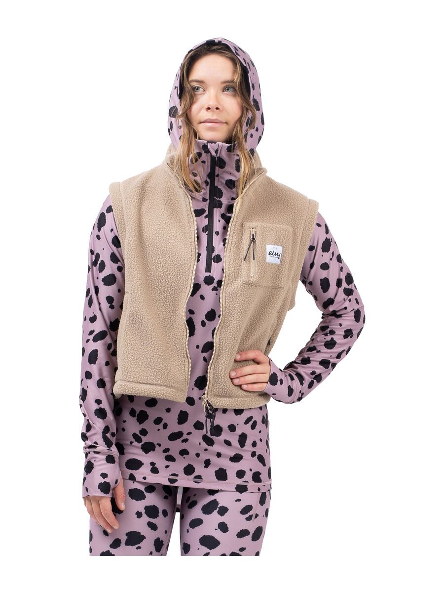 Eivy Boxy Sherpa Vest, sand - Bild 1