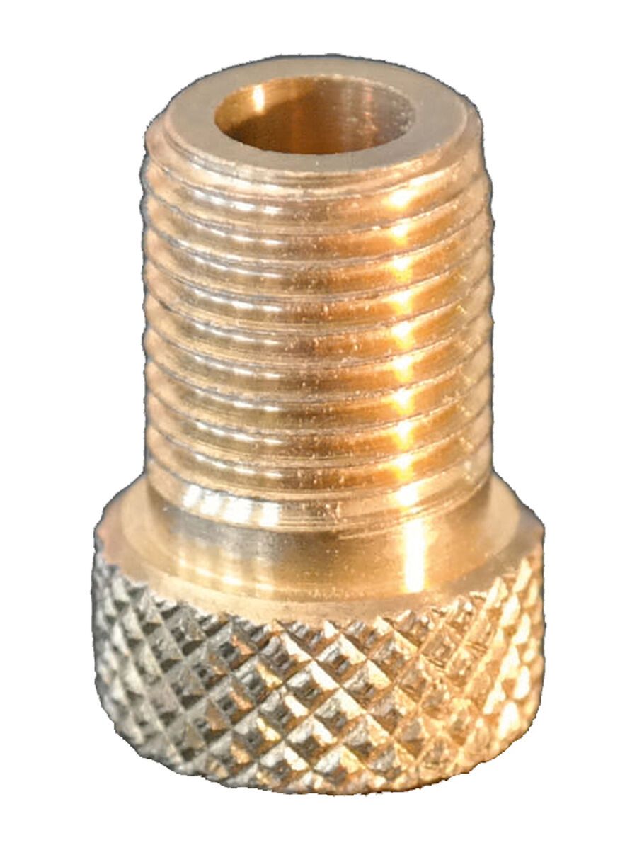 Schwalbe Ventiladapter von AV Pumpe auf DV/SV-Ventil, messing - Bild 1
