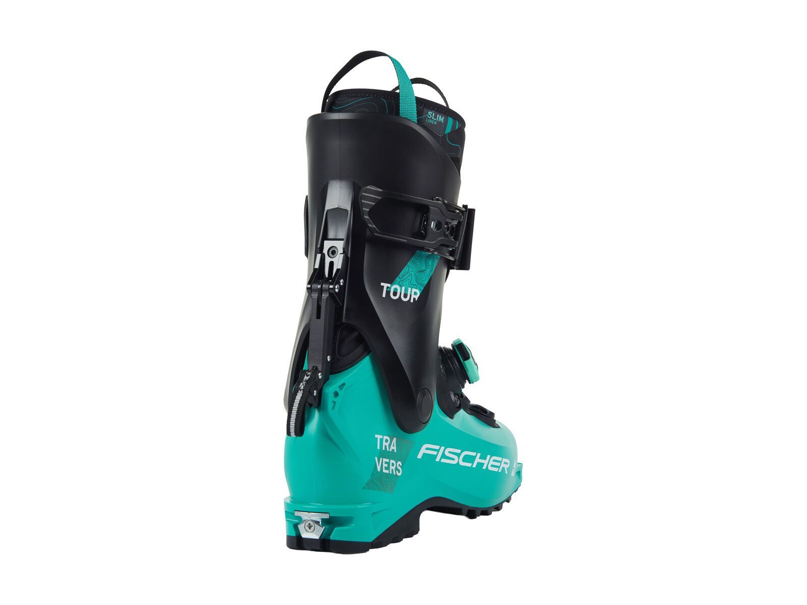 Fischer Travers Tour, celeste/black - Bild 4
