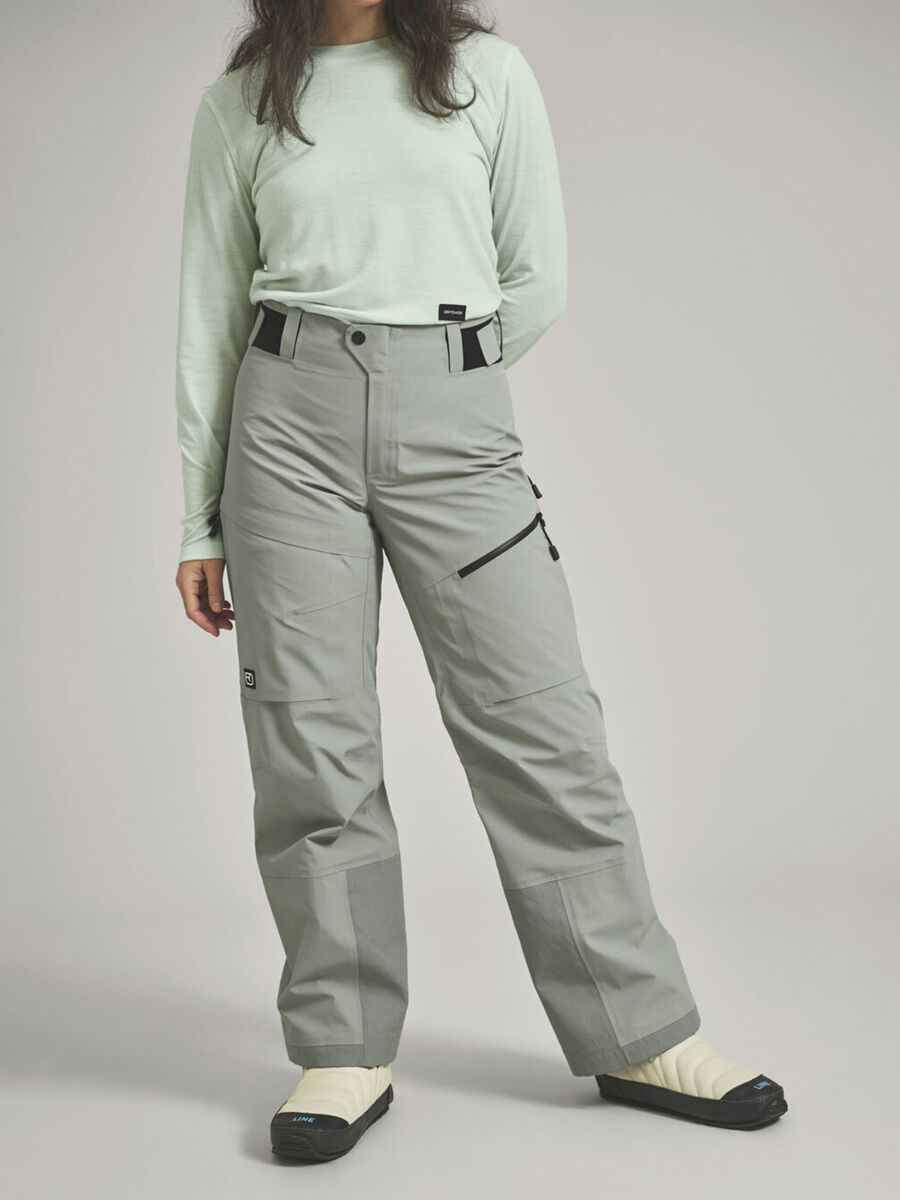 Ortovox Ravine Free 3L Pants W, green sage - Bild 4