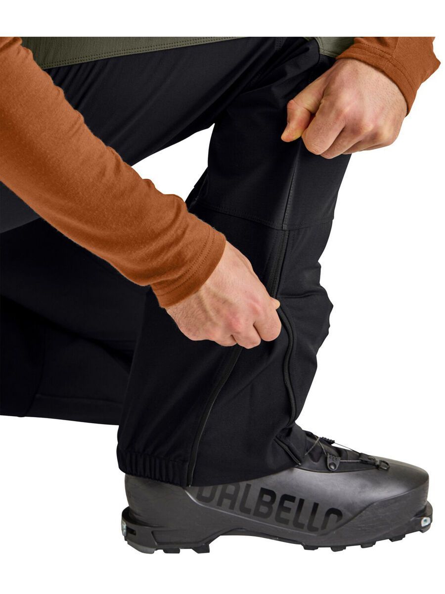 Ortovox Merino Airsolation Punta Berrino Pants M, black raven - Bild 5