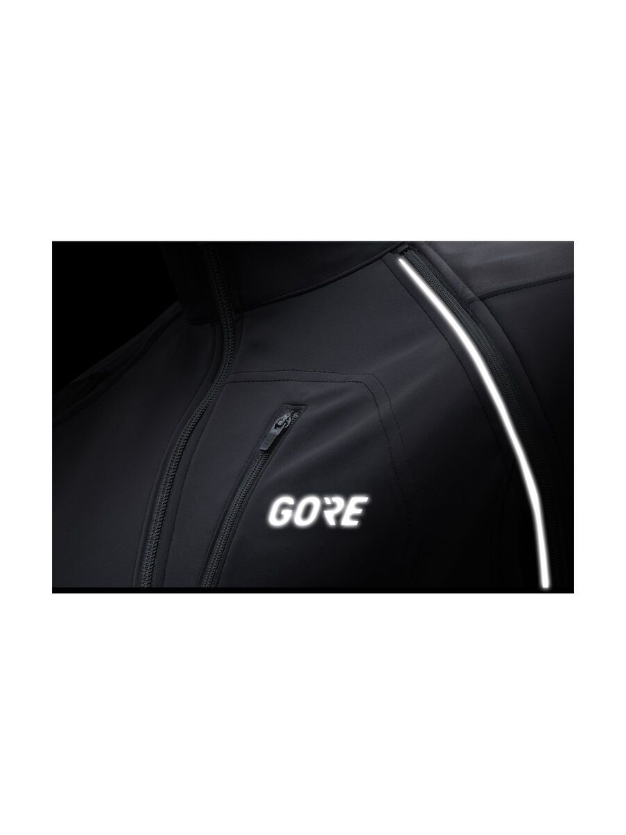 GOREWEAR C3 Gore Windstopper Phantom Zip-Off Jacke, black/terra grey - Bild 6