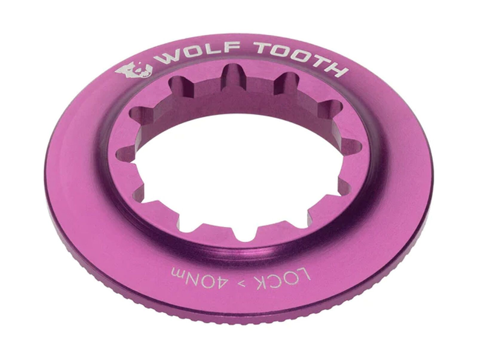 Wolf Tooth Centerlock Rotor Lockring - Innenverzahnung, purple - Bild 1