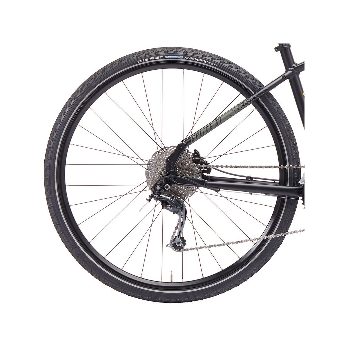 Kona Splice DL, black w/gray & mustard - Bild 5