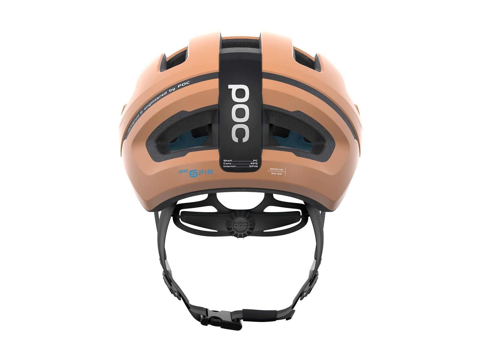 POC Omne Air SPIN, light citrine orange matt - Bild 3