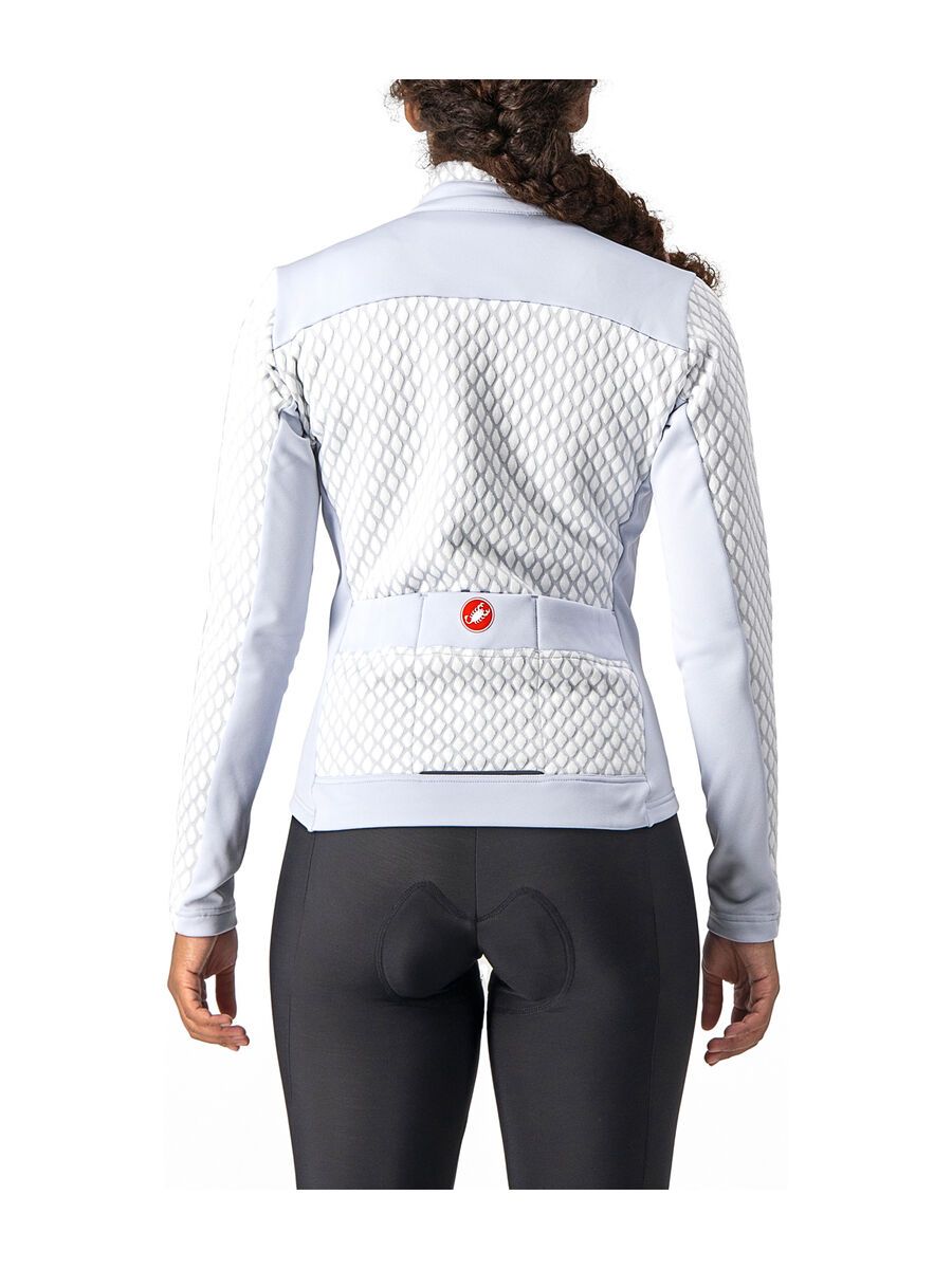 Castelli Sfida 2 Jersey FZ, silver gray/white - Bild 2