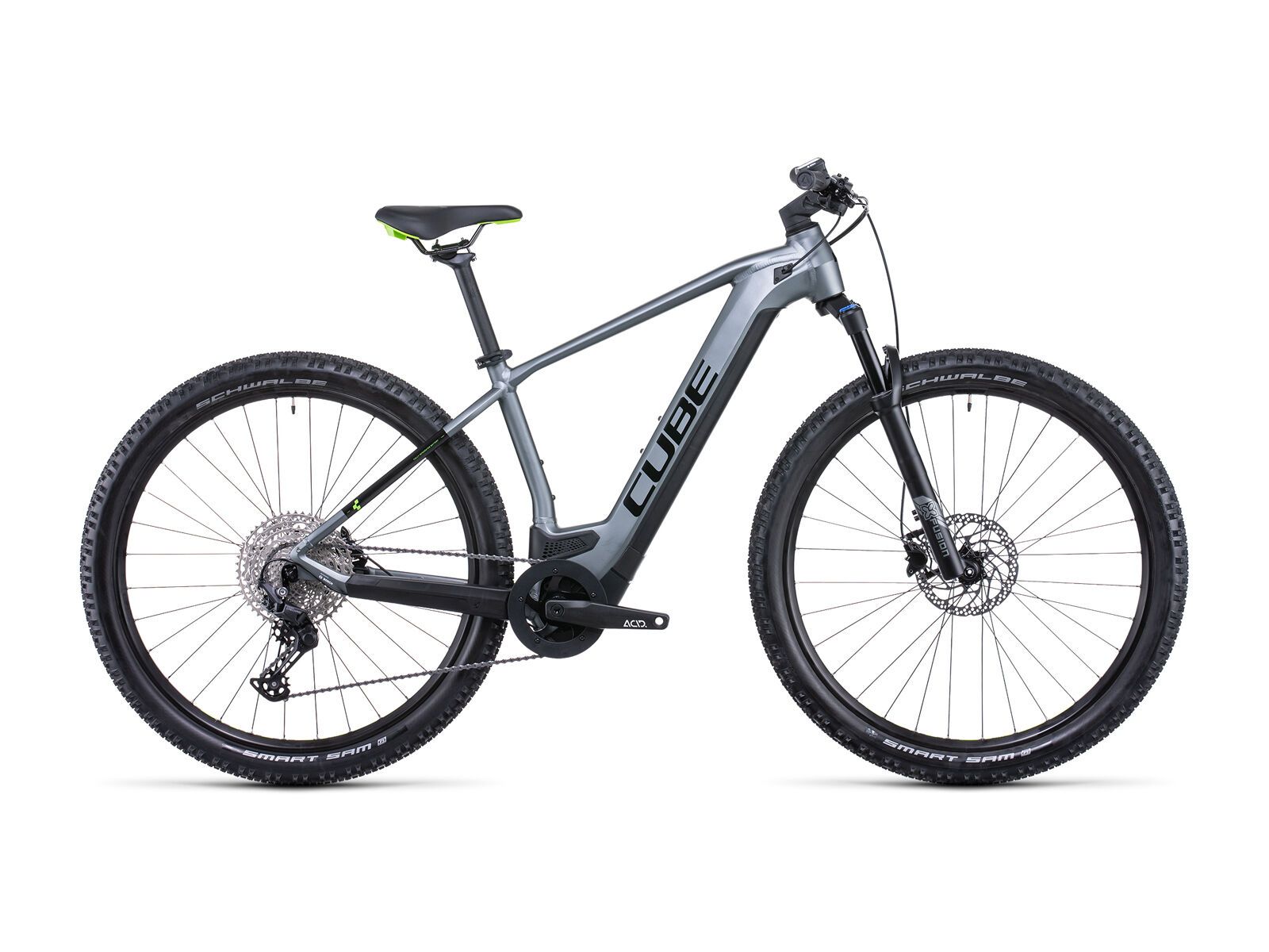 Cube Reaction Hybrid Pro 500 29, flashgrey´n´green - Bild 1