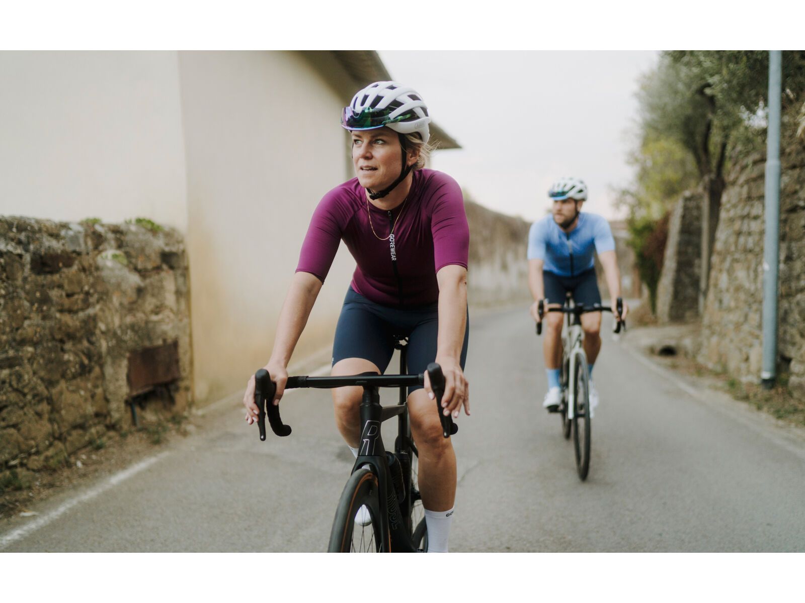 GOREWEAR Spinshift Kurze Trägerhose+ Damen, orbit blue - Bild 8