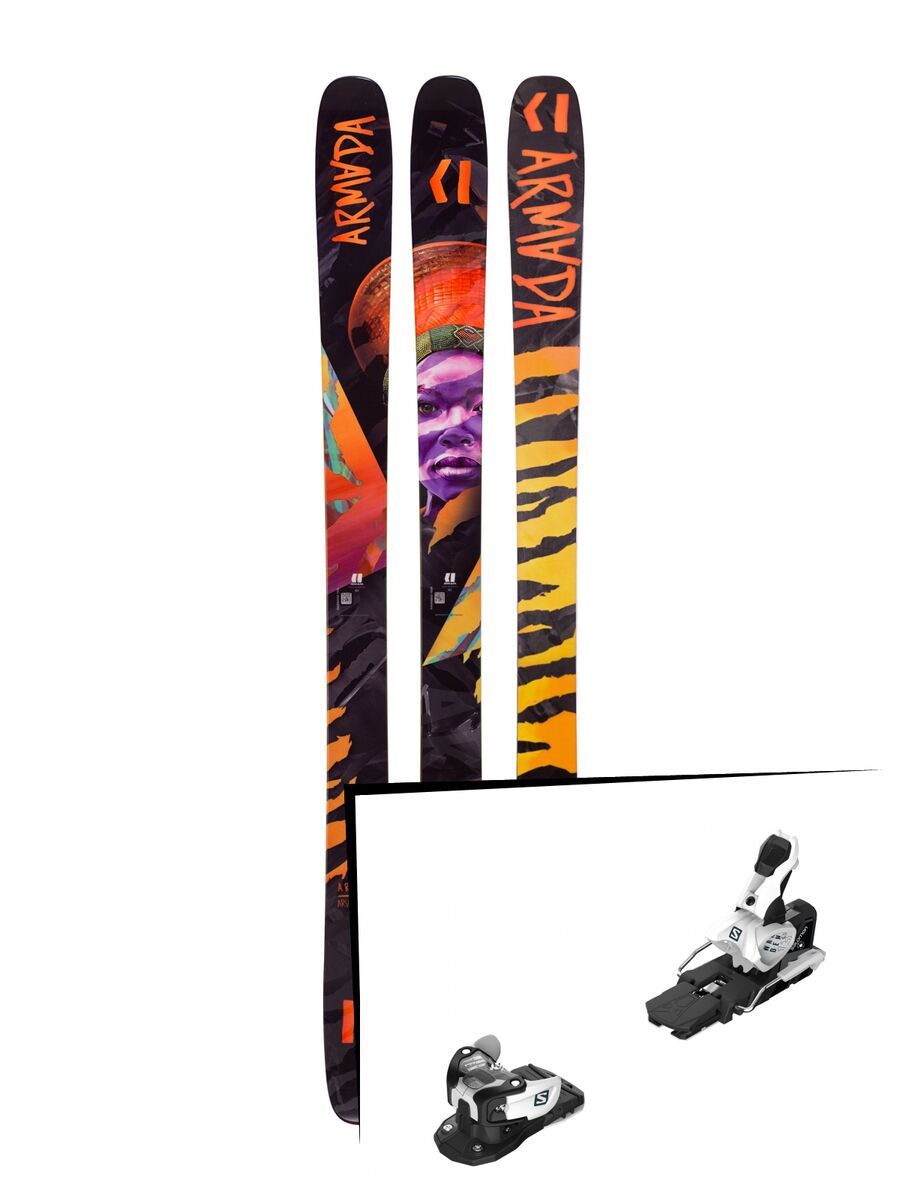 Set: Armada Arv 106 2019 + Salomon Warden MNC 13 white/black - Bild 1