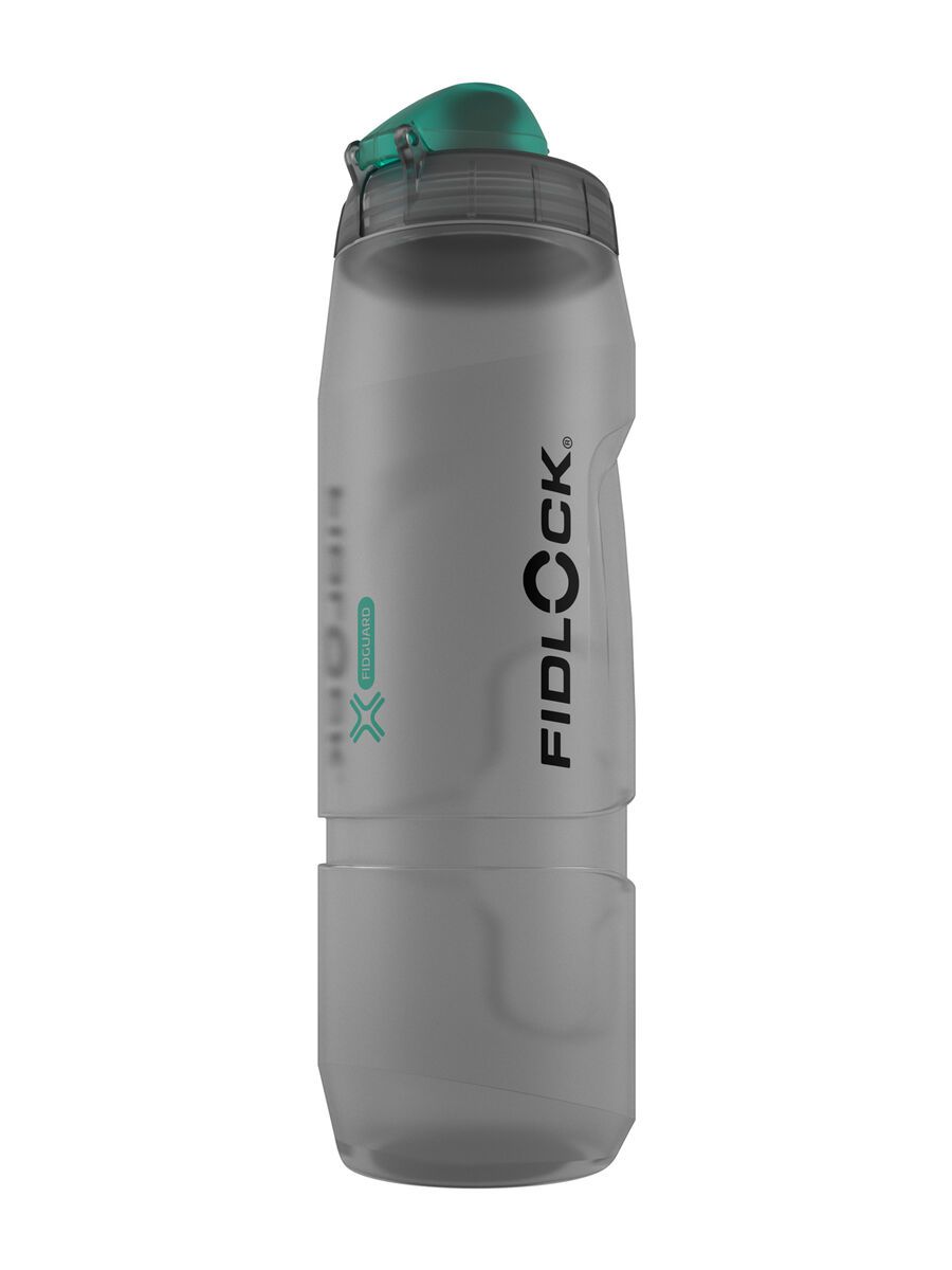 Fidlock Twist Replacement Bottle 800 Antibacterial, transparent black/light green - Bild 2