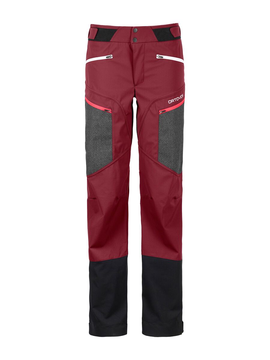 Ortovox Merino Naturtec Pordoi Pants W, dark blood - Bild 1
