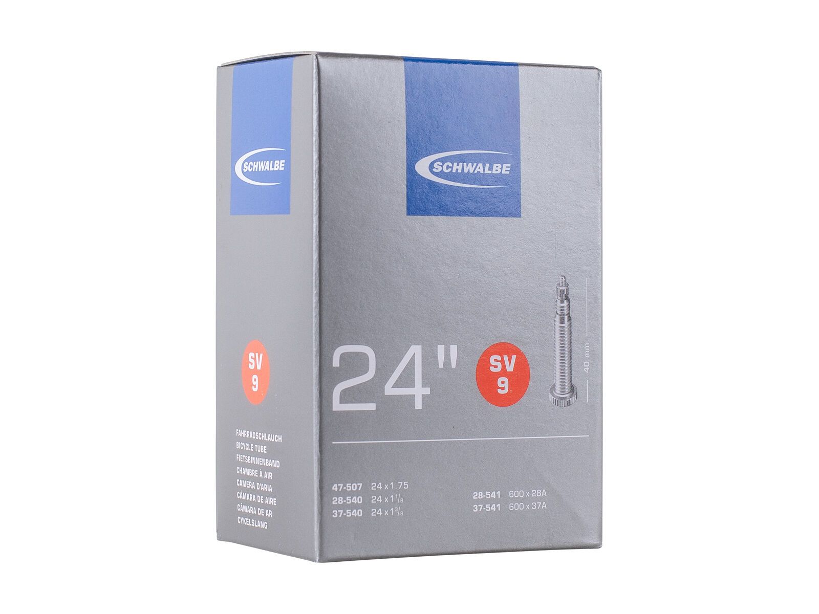 Schwalbe Schlauch SV 9 - 24 x 1.20-1.90 - Bild 1