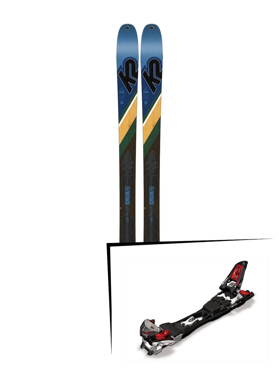 Set: K2 SKI Wayback 84 2019 + Marker F10 Tour - Bild 1