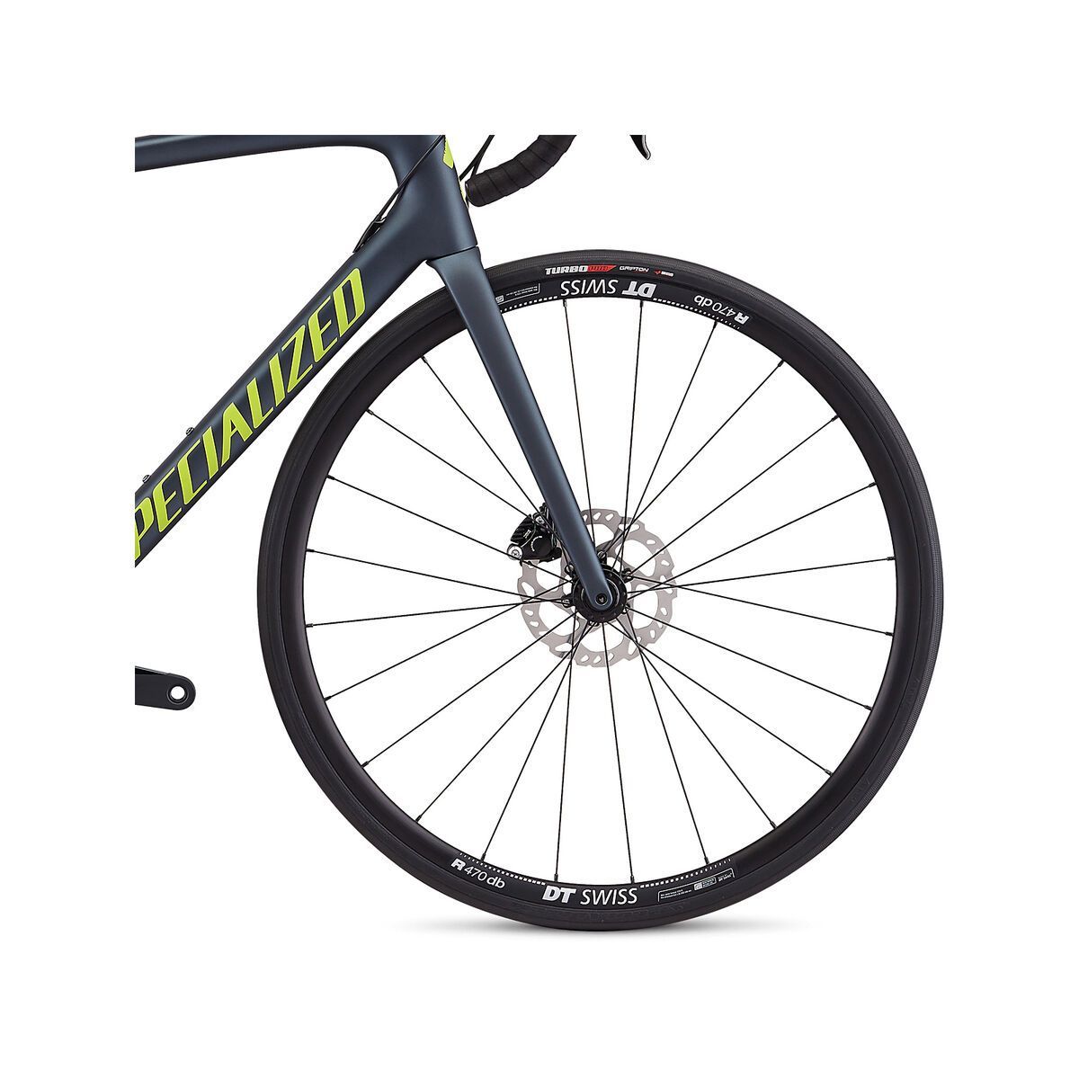 Specialized Tarmac Disc Sport, satin cast battleship/hyper/clean - Bild 4