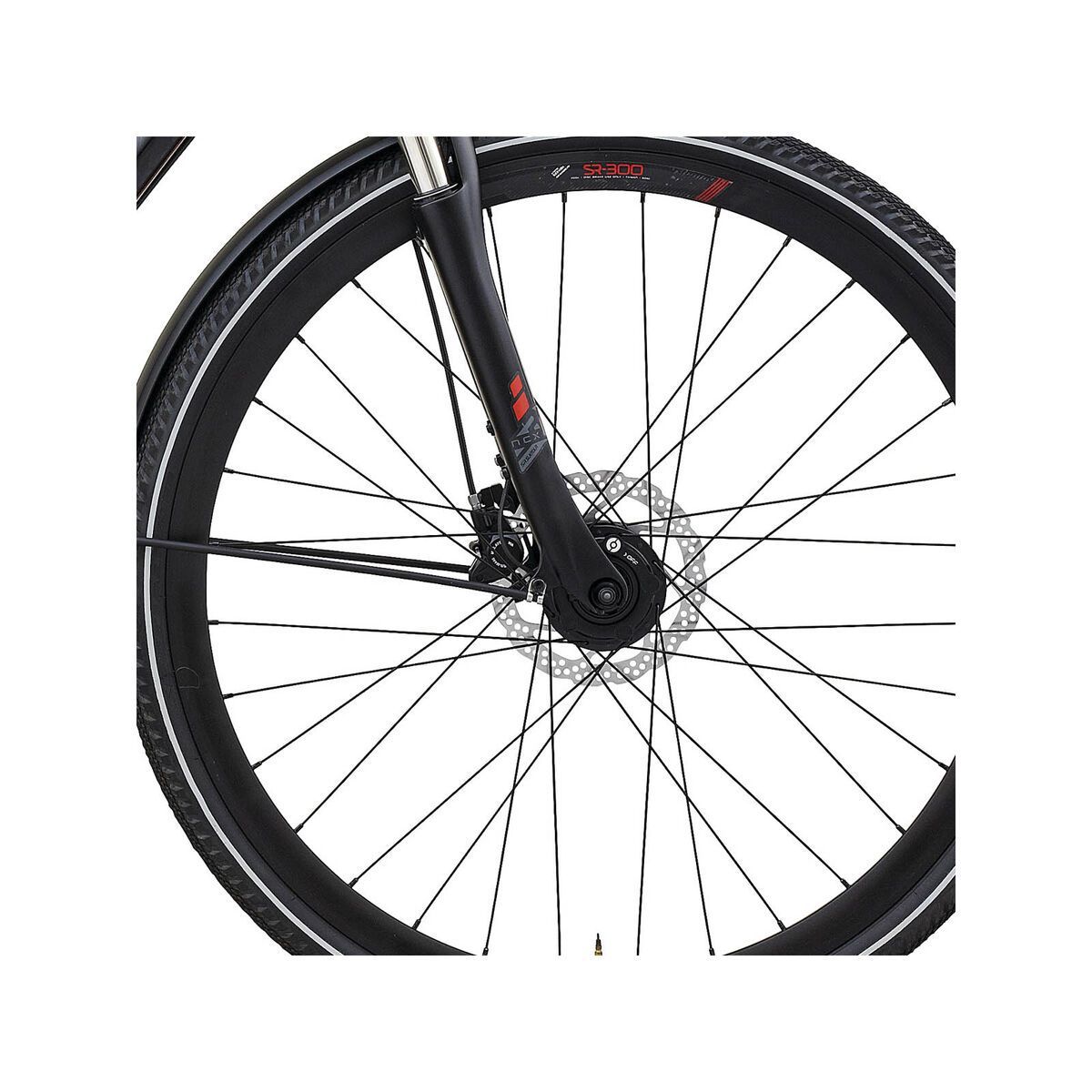 Specialized Crossover Expert Disc Step Through, Black/Red - Bild 2