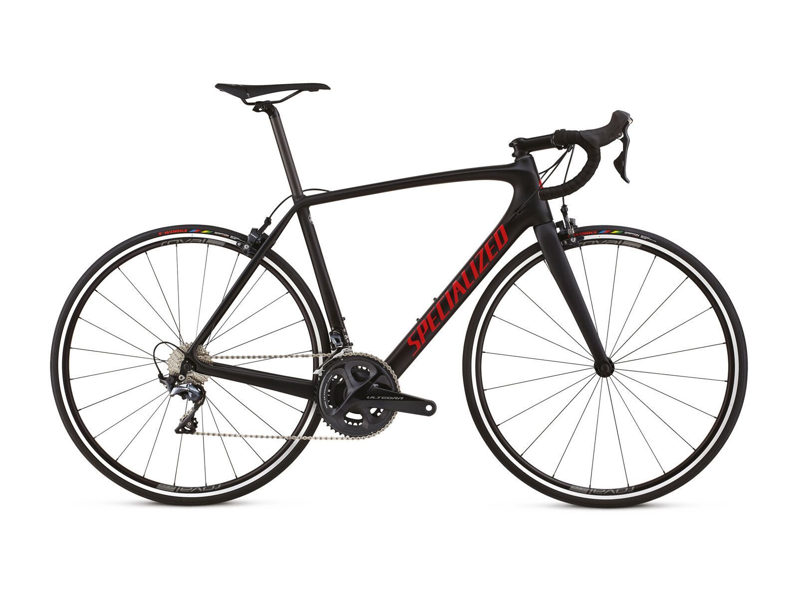 Specialized Tarmac Comp, black/gloss flo red clean - Bild 1