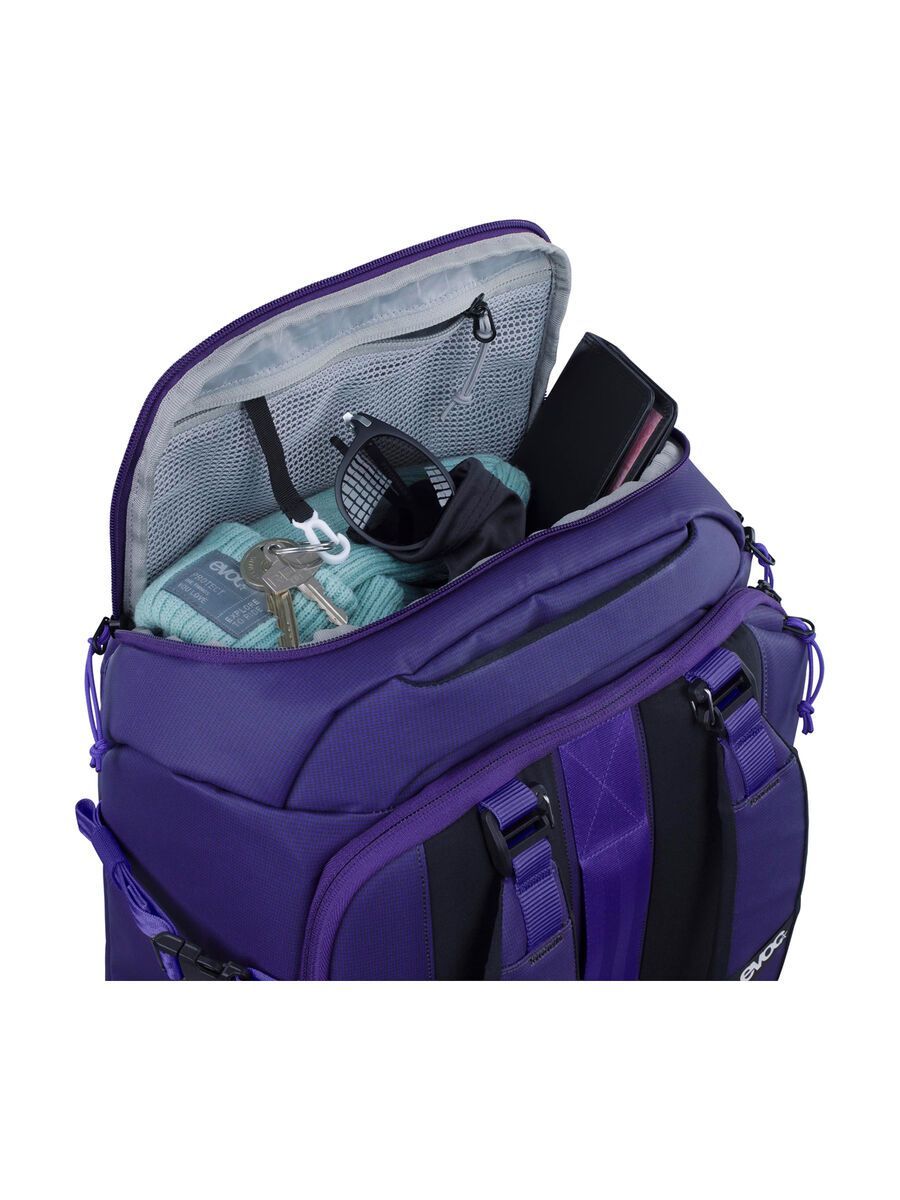 Evoc Athlete Backpack 30, violet/black - Bild 6