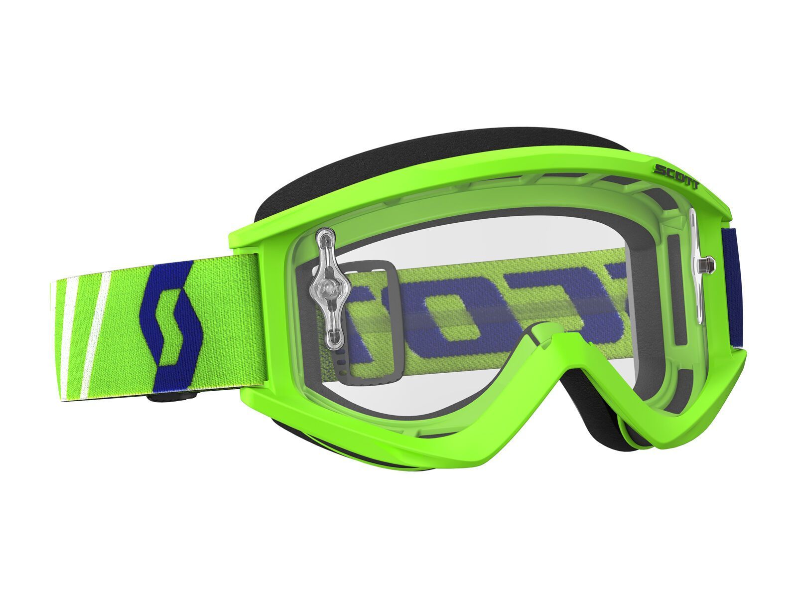 Scott Goggle Recoil Xi, green/Lens: clear - Bild 1