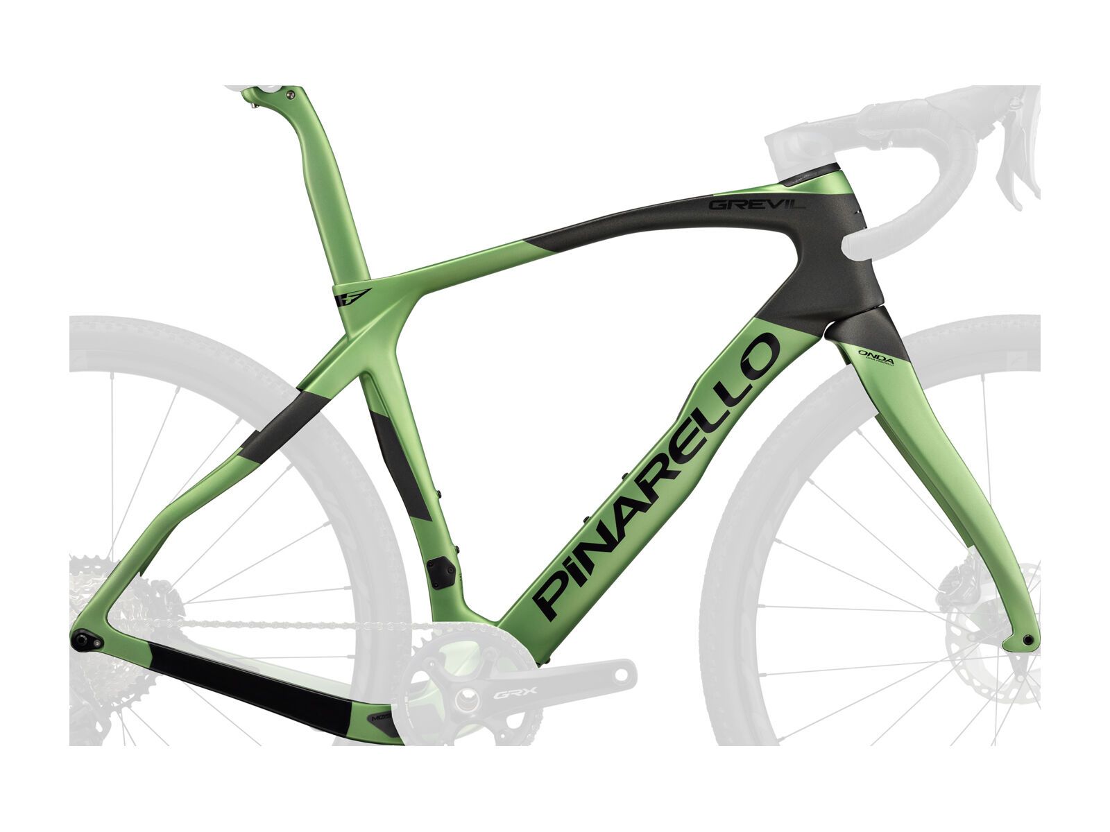 Pinarello Grevil F9 Frame Kit (E361), stone green - Bild 1
