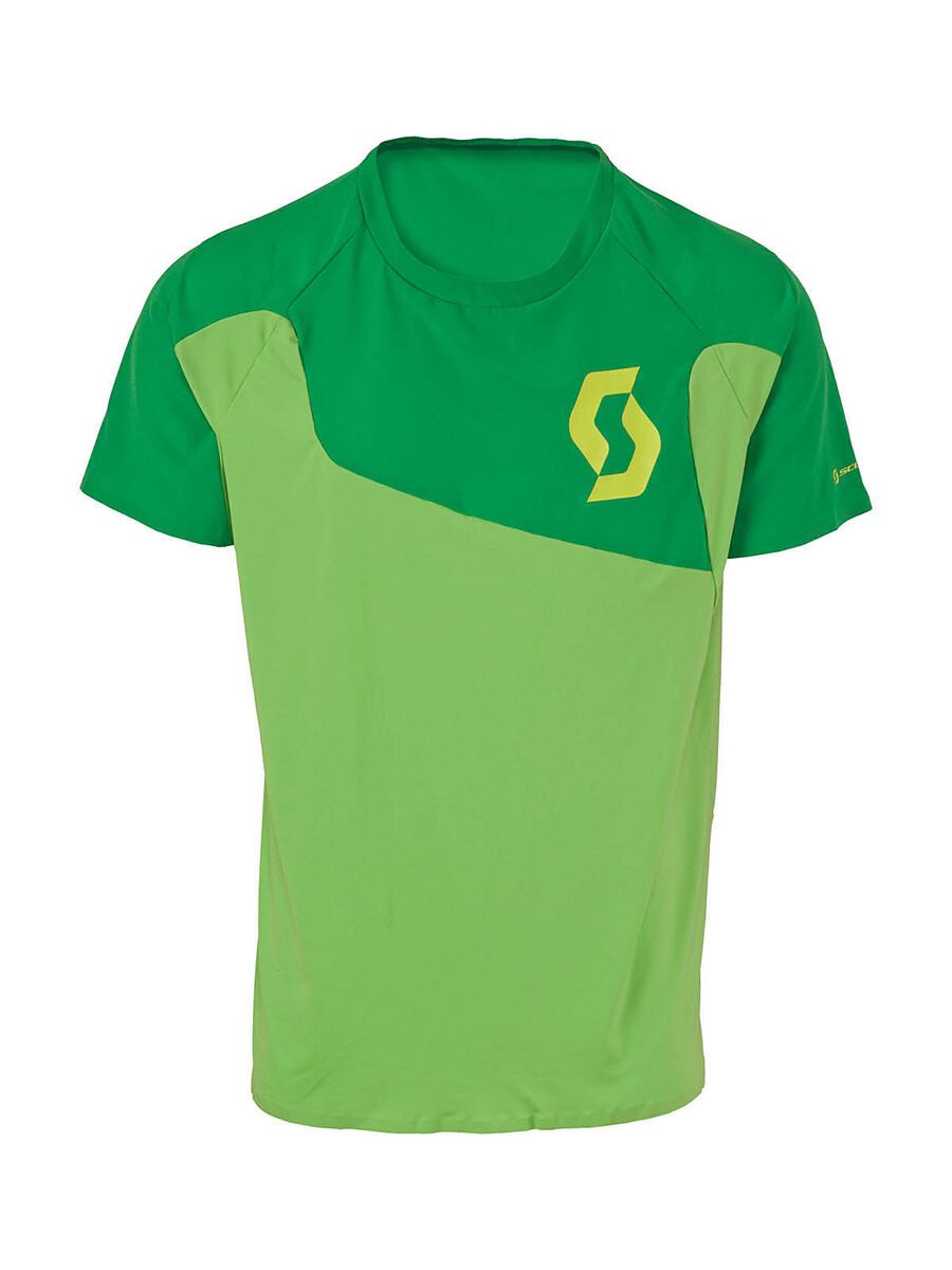 Scott AMT s/sl Shirt, green/lime green - Bild 1