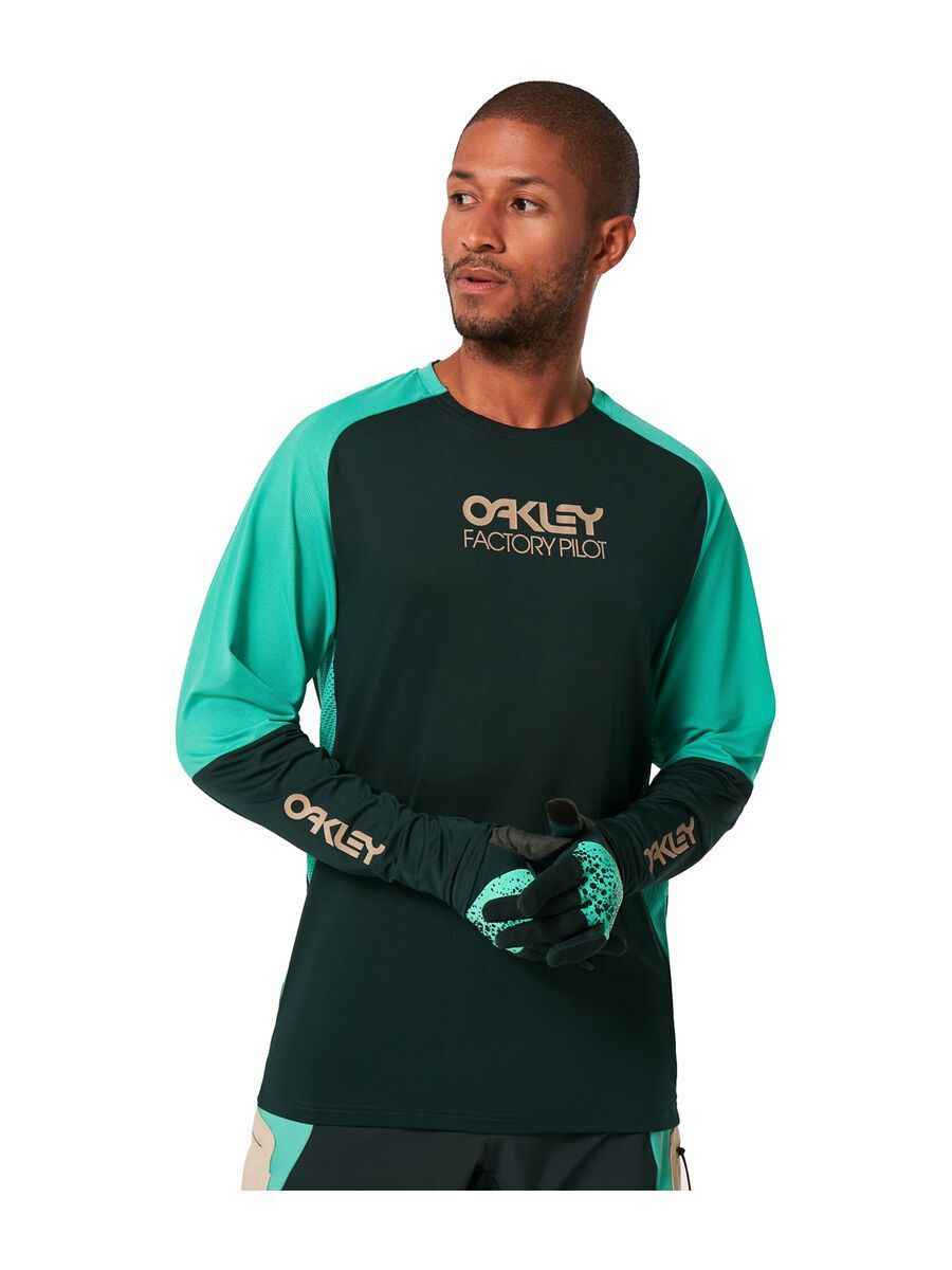 Oakley Factory Pilot MTB LS Jersey II, hunter green - Bild 9