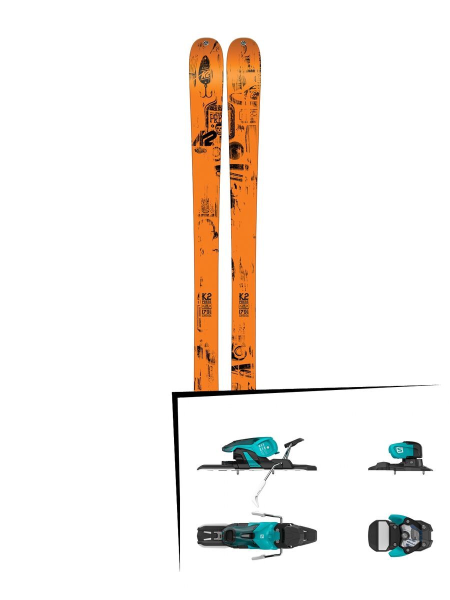 Set: K2 SKI Press 2016 + Salomon Warden 11 (1706225) - Bild 1