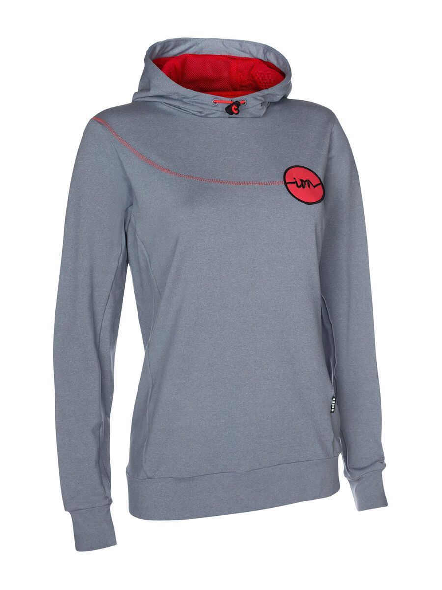 ION Hoodie Mellow, stone grey melange - Bild 1