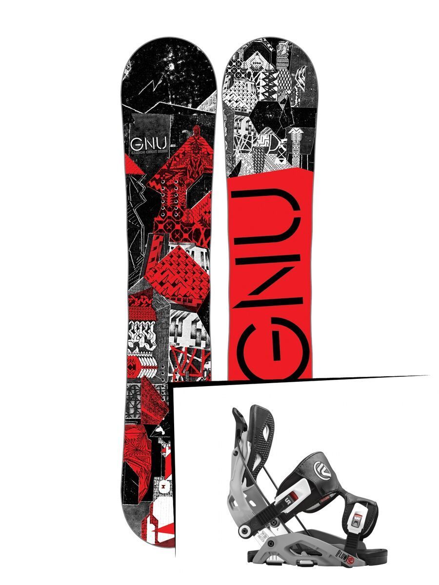 Set: Gnu Carbon Credit 2017 + Flow Fuse (1513142S) - Bild 1