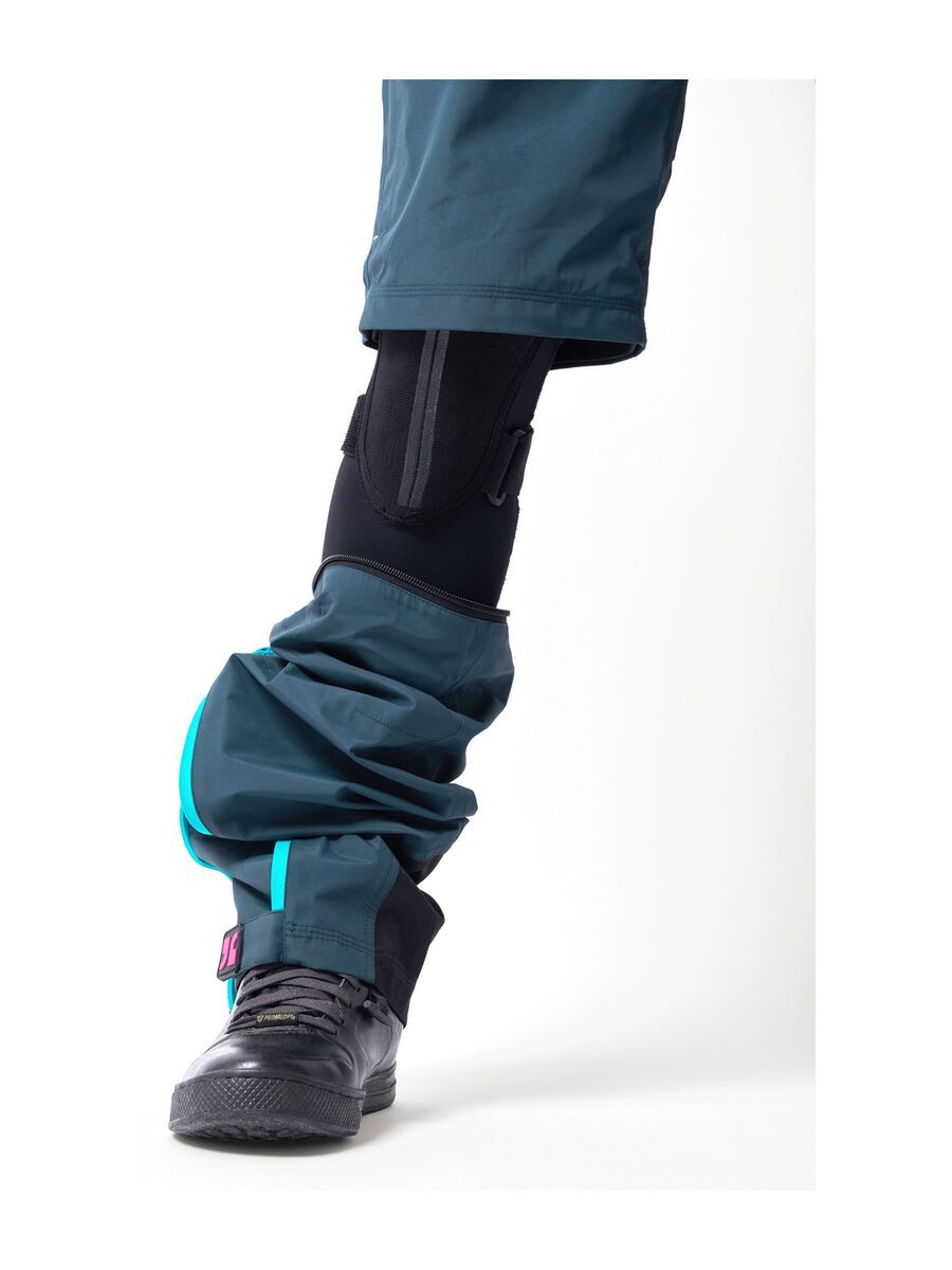 dirtlej DirtSuit Core Edition Ladies Cut, steel blue/turquoise - Bild 20