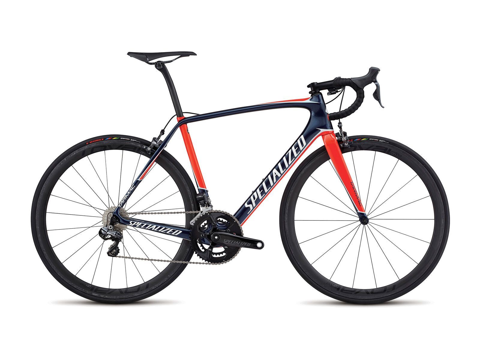 Specialized Tarmac Pro Ultegra Di2, navy/baby blue/rocket red - Bild 1