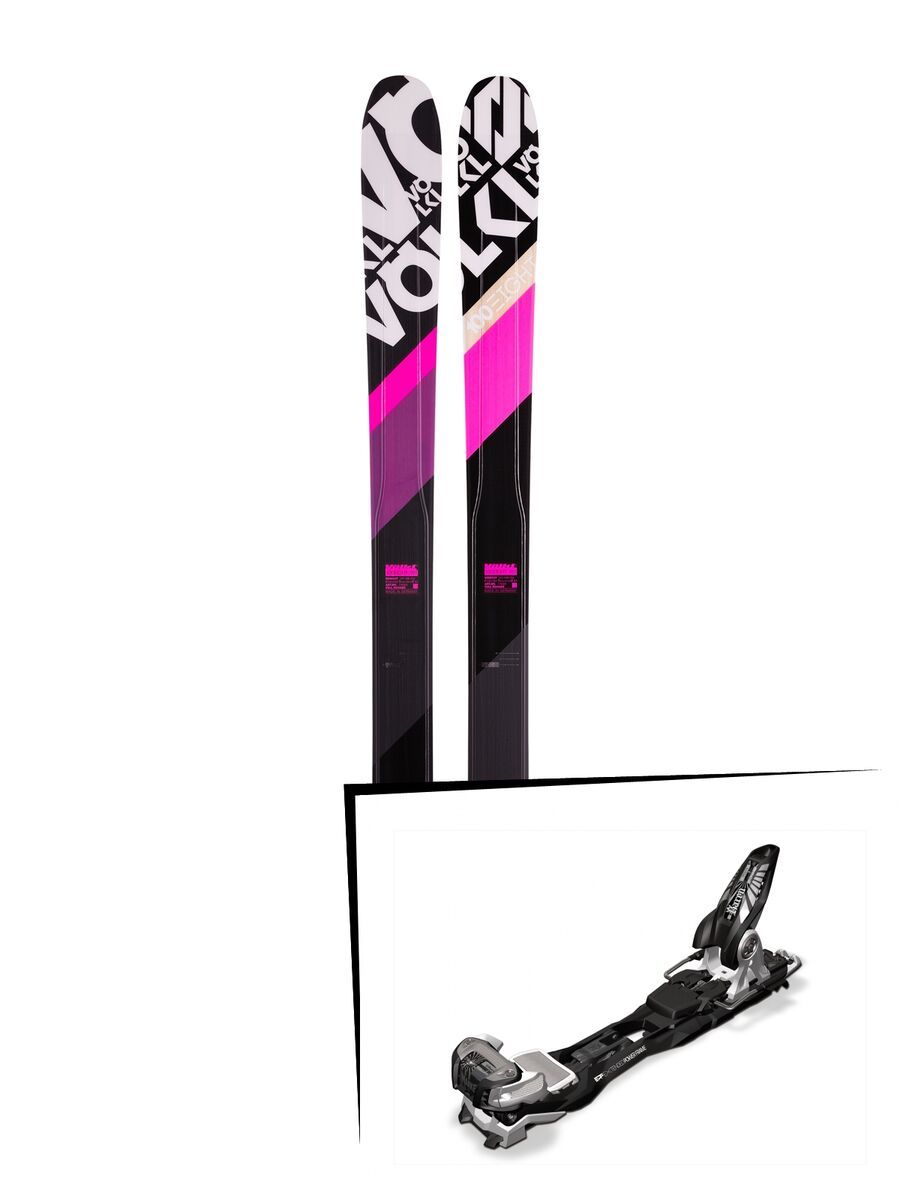Völkl Set: 100 Eight Pink 2016 + Marker Baron EPF 13 - Bild 1