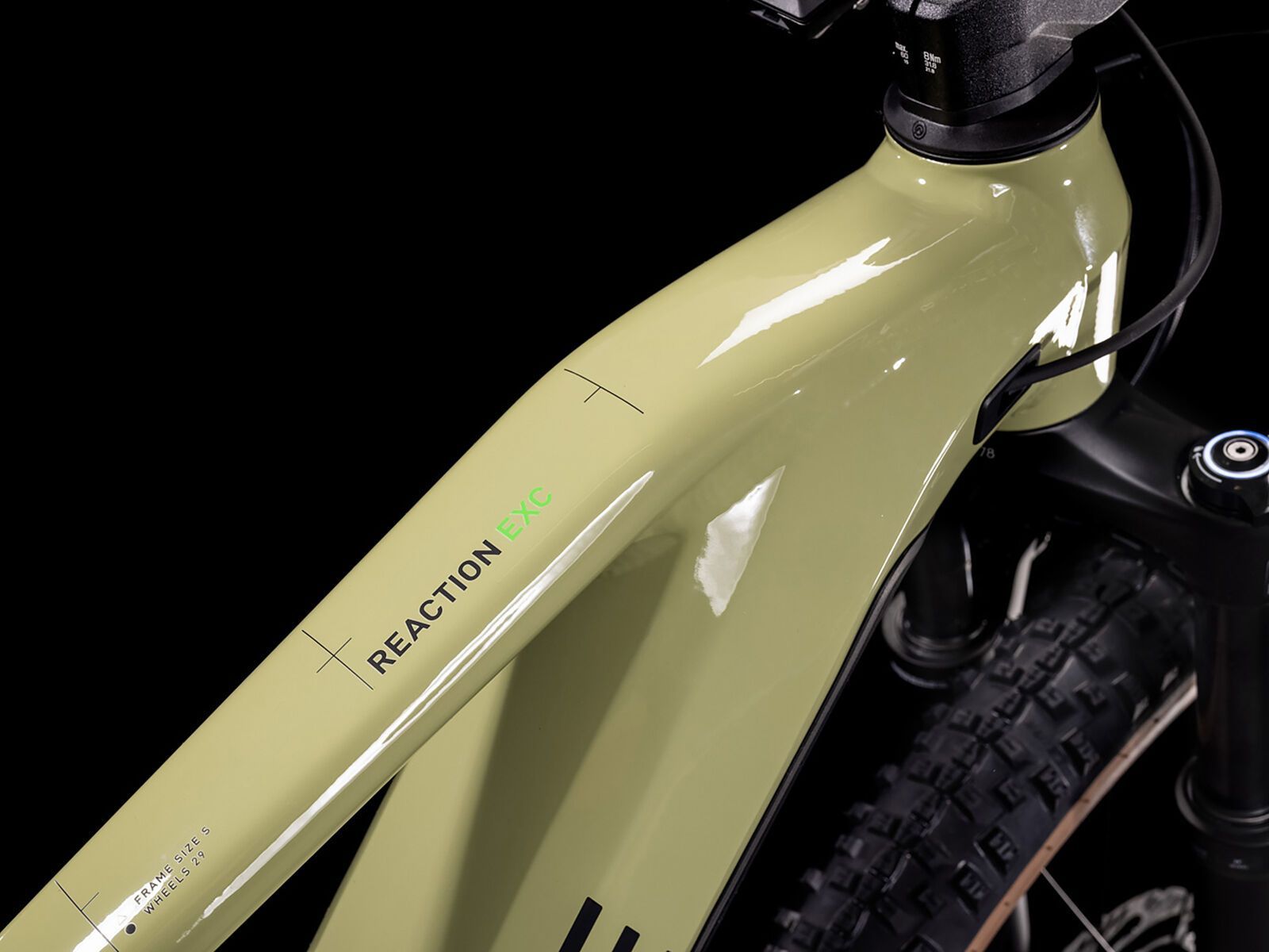 Cube Reaction Hybrid EXC 625 29, green´n´flashgreen - Bild 4