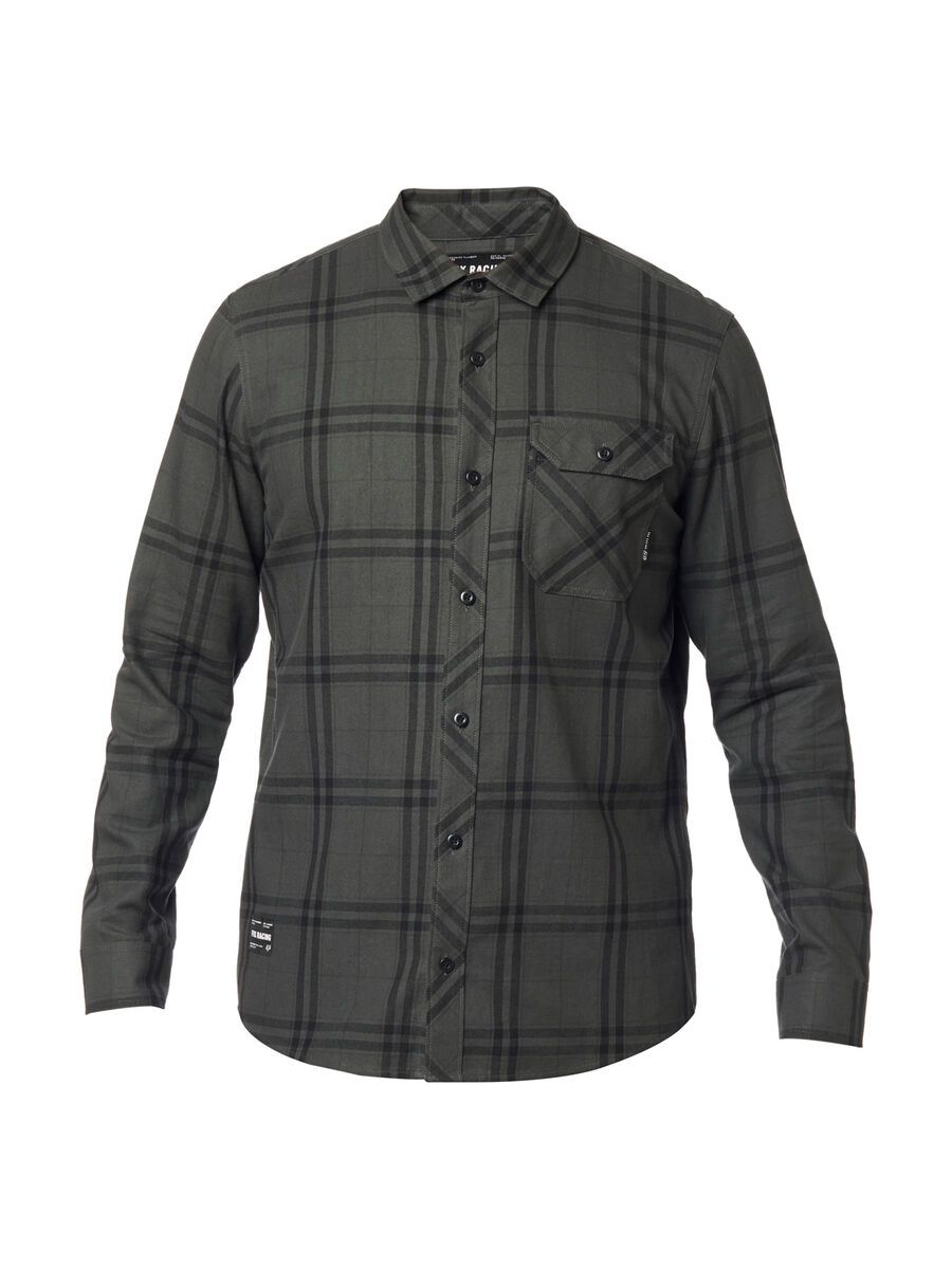 Fox Voyd 2.0 Flannel, black vintage - Bild 1