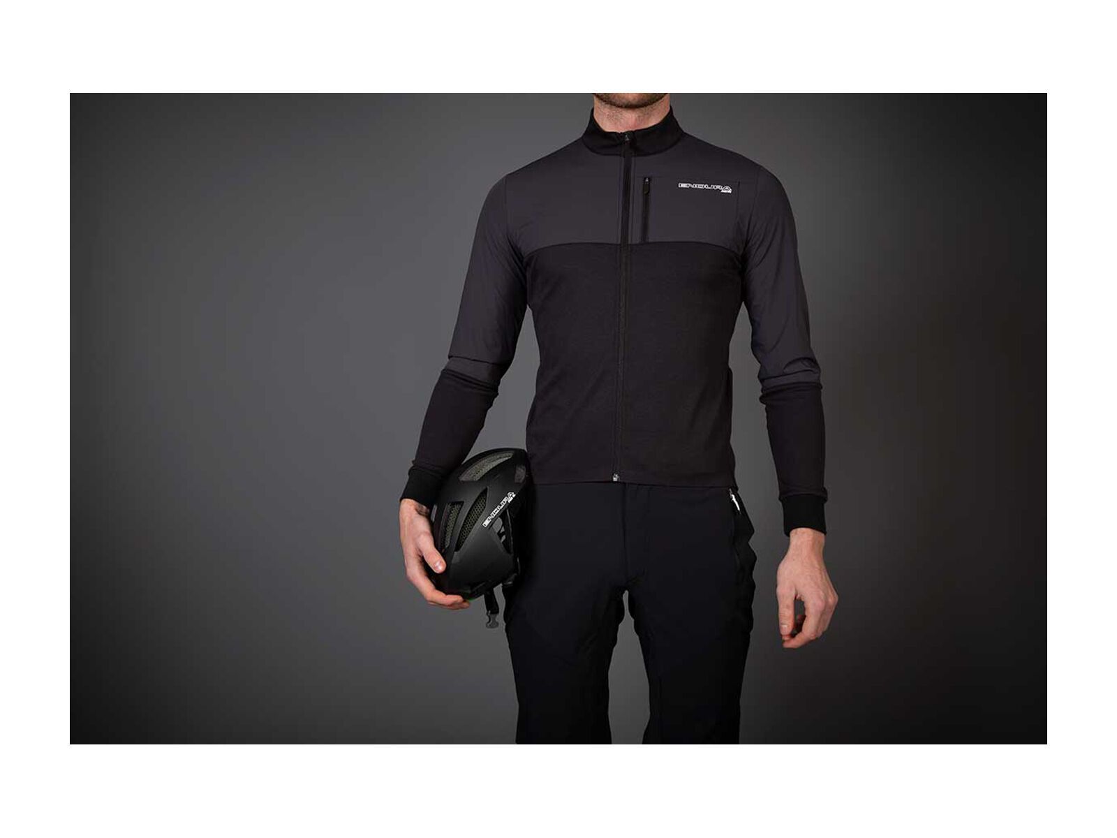 Endura MTR Adventure L/S Jersey, anthrazit - Bild 3