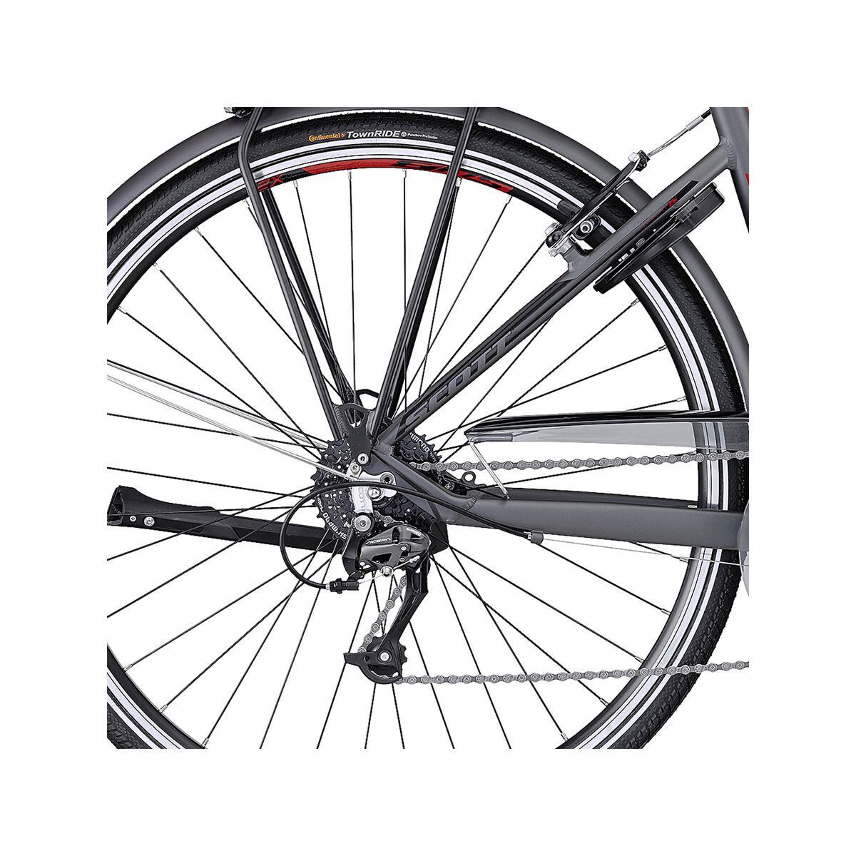 Scott Sub Comfort 10 Men, anthracite/black/red - Bild 4