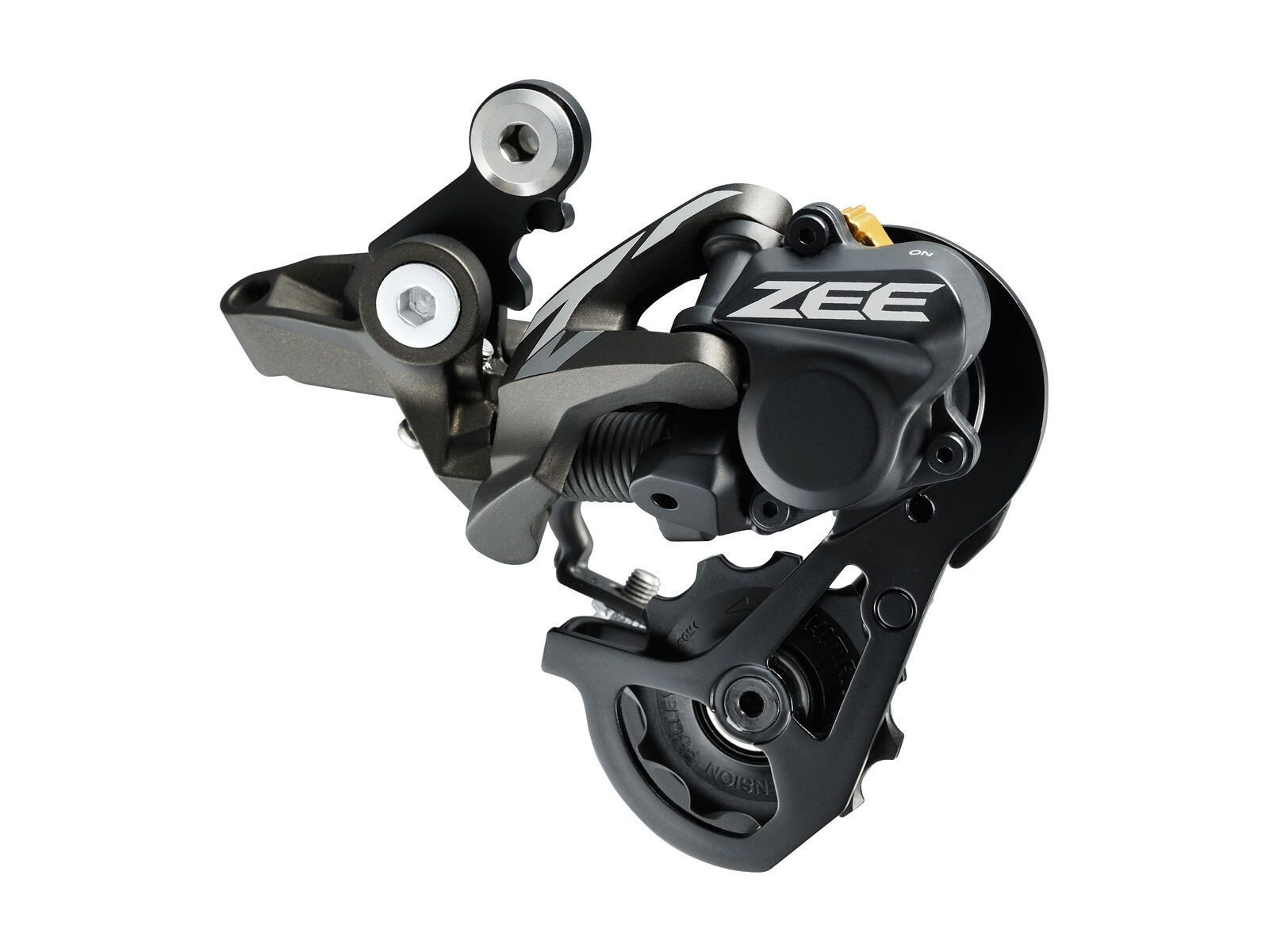 Shimano Schaltwerk ZEE RD-M640 Shadow+ 10-fach - kurz, schwarz - Bild 1