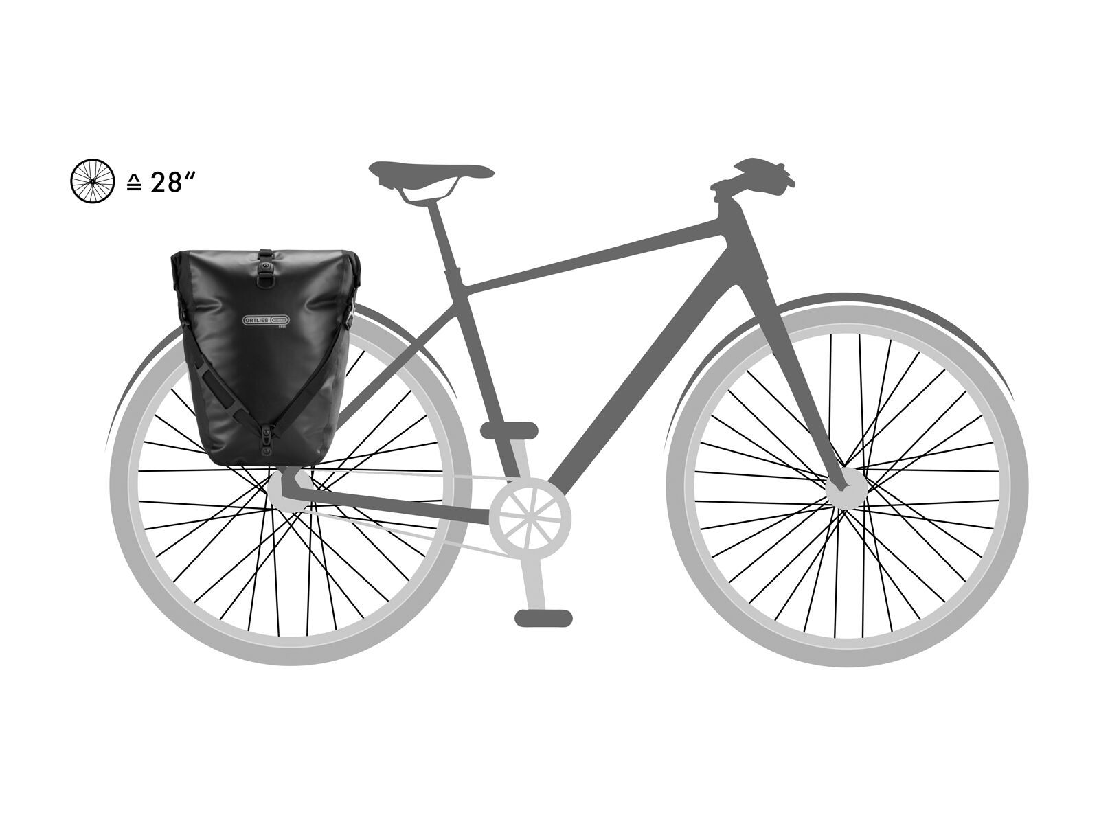 ORTLIEB Back-Roller Free Single, black - Bild 6