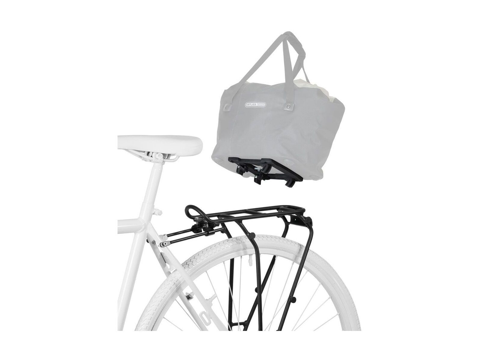 ORTLIEB Bike-Basket, schwarz-grau - Bild 6