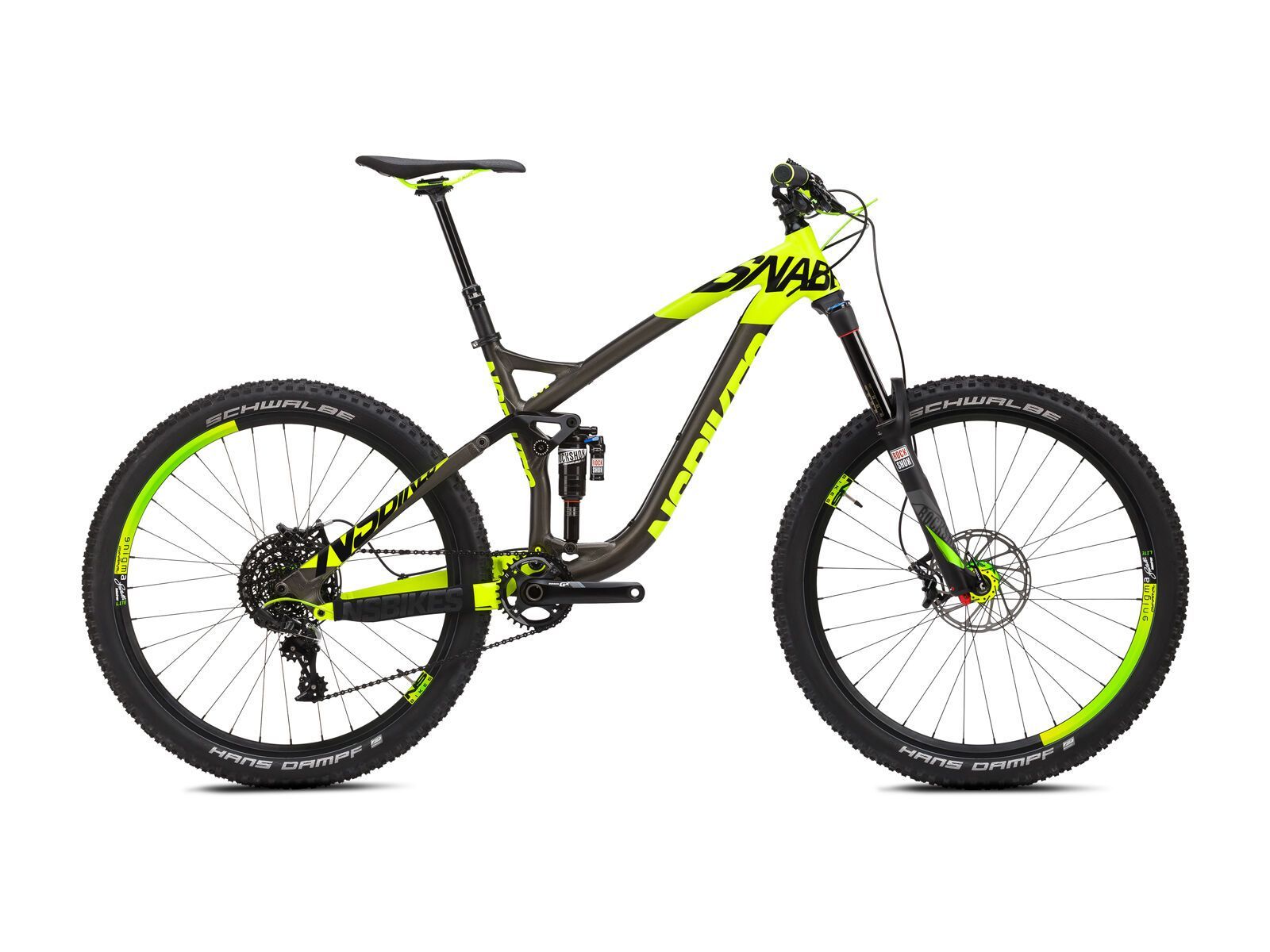NS Bikes Snabb E 1, black/green - Bild 1