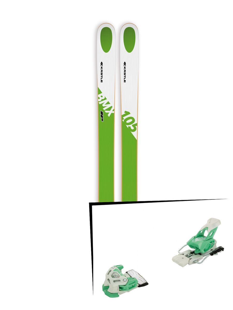 Set: Kästle BMX105 HP 2018 + Tyrolia Attack 12 solid white mint - Bild 1
