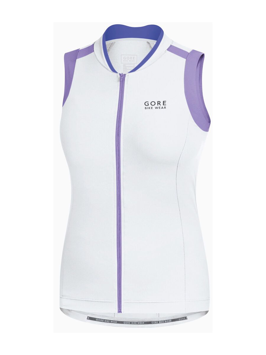 Gore Bike Wear Power 3.0 Lady Trikot Ärmellos, white/violet - Bild 1