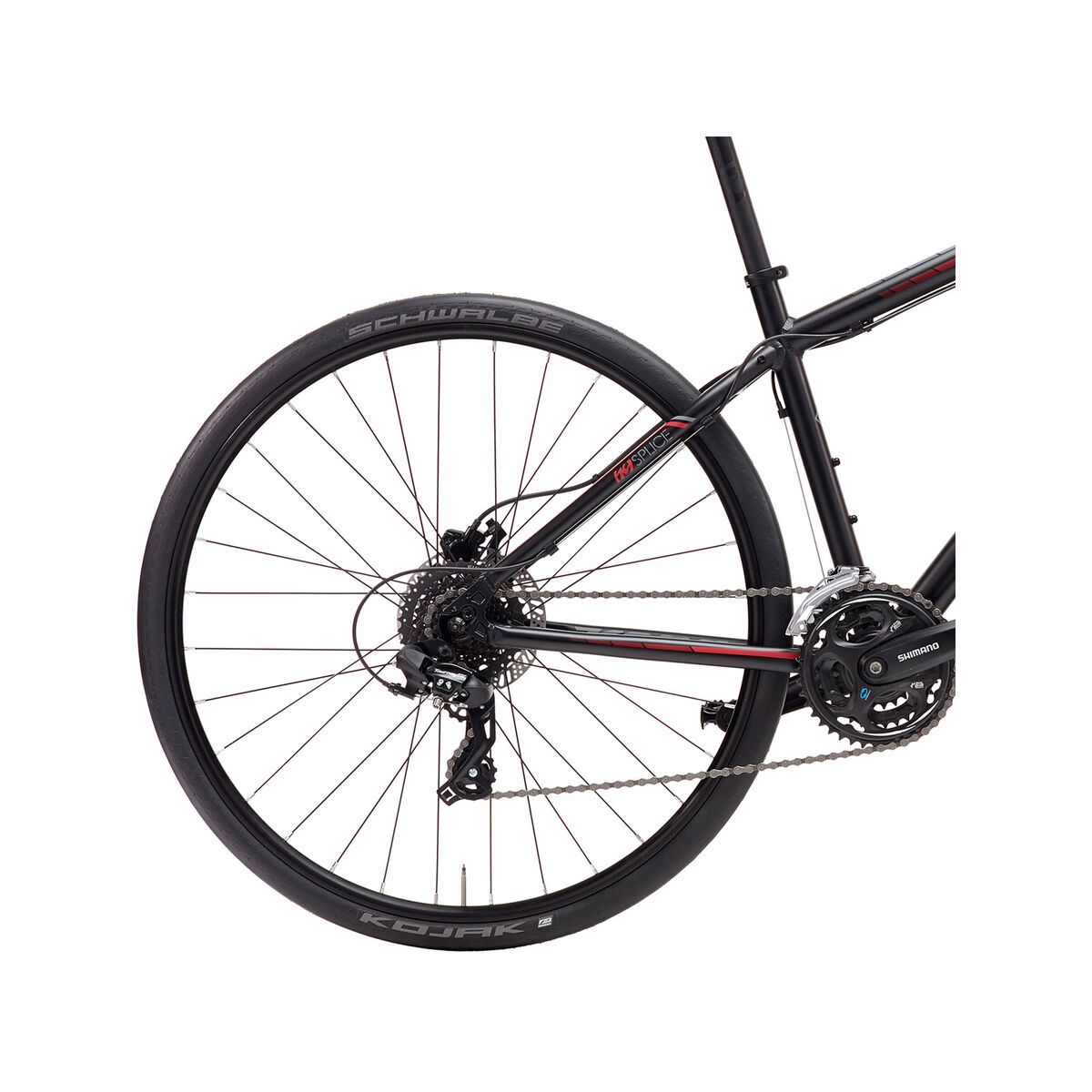 Kona Splice, matt black/gray - Bild 4