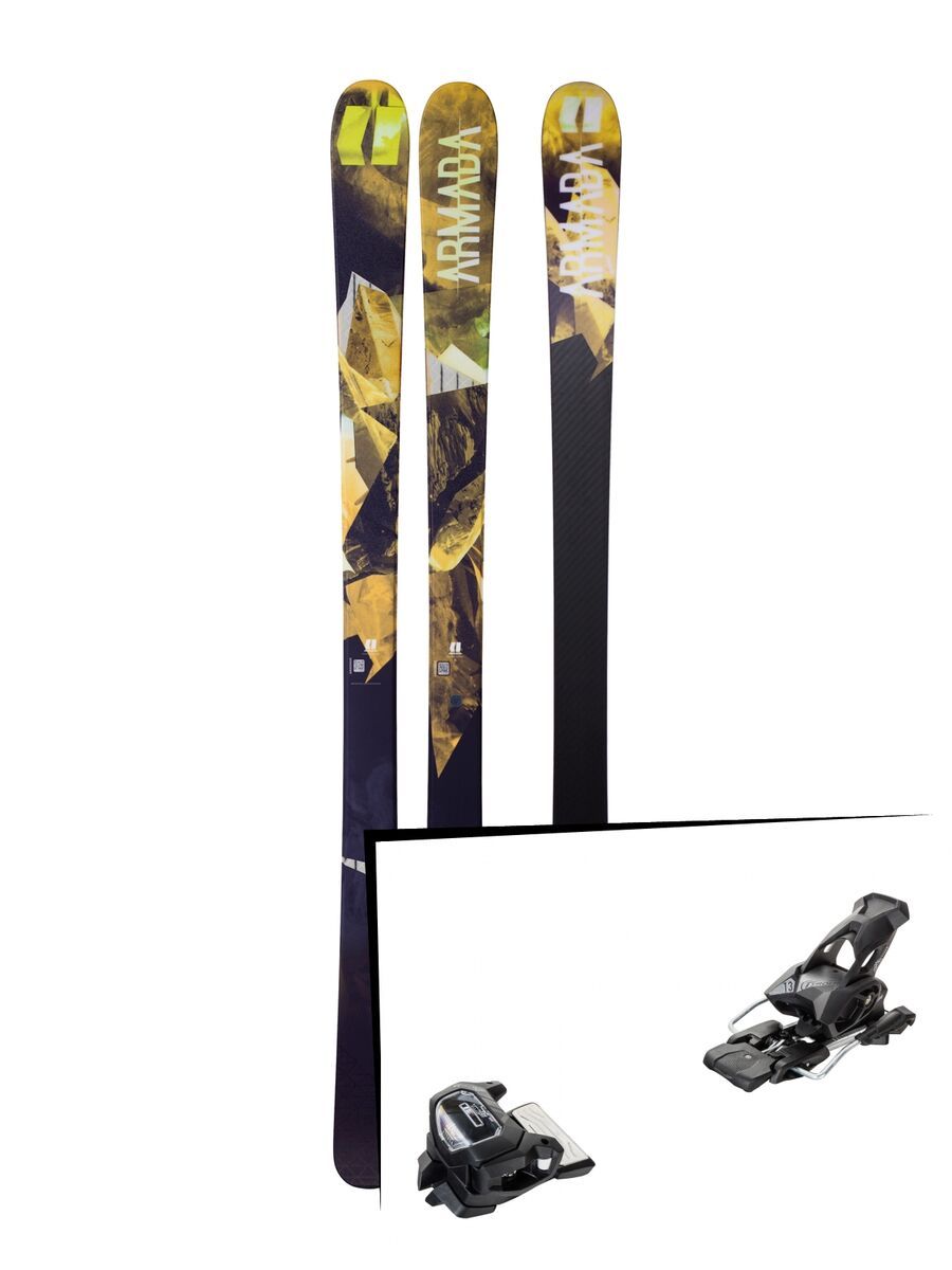 Set: Armada Invictus 89 Ti 2018 + Tyrolia Attack² 13 GW solid black - Bild 1