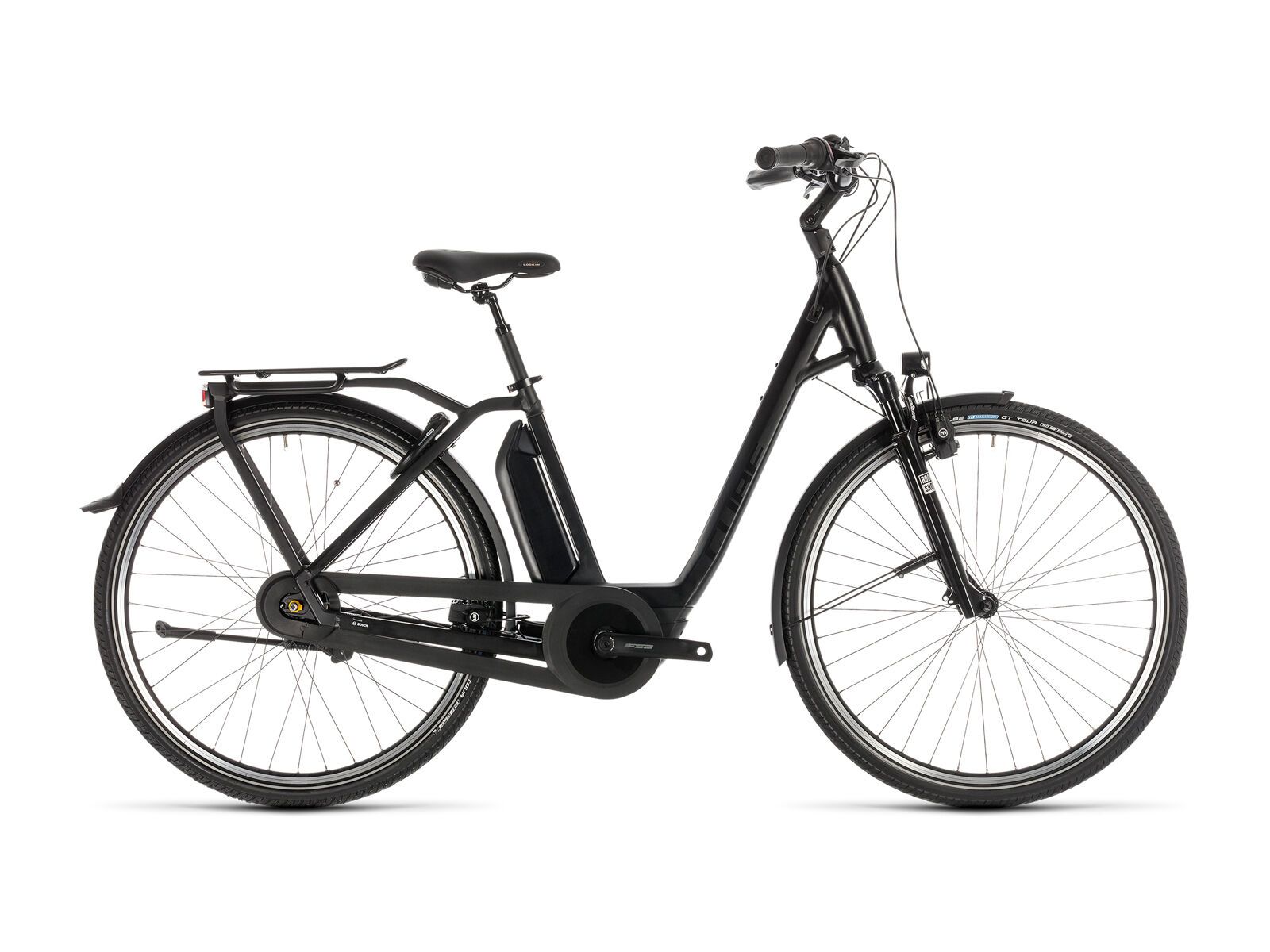 Cube Town Hybrid EXC RT 400 Easy Entry, black edition - Bild 1